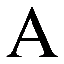 Código ASCII de «A» – Letra A mayúscula