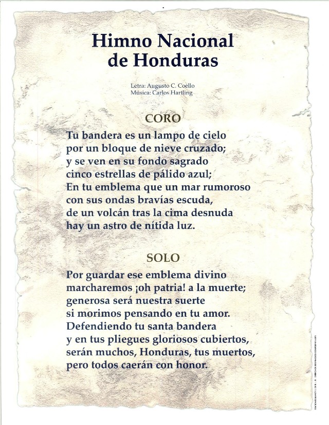 El Escudo Nacional de Honduras