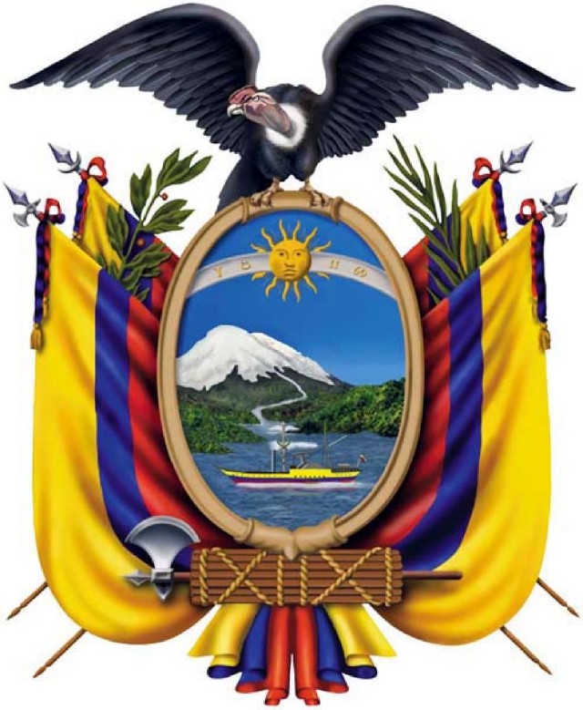 El Escudo de Ecuador de Ecuador