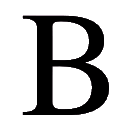 Código ASCII de «B» – Letra B mayúscula