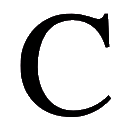 Código ASCII de «C» – Letra C mayúscula