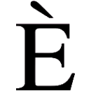 Código ASCII de «È» – Letra E mayúscula con acento grave
