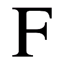 Código ASCII de «F» – Letra F mayúscula