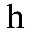 Código ASCII de «h» – Letra h minúscula