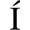 Código ASCII de «Í» – Letra I mayúscula con acento agudo