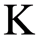 Código ASCII de «K» – Letra K mayúscula