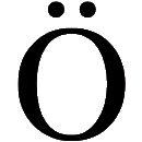 Código ASCII de «Ö» – Letra O mayúscula con diéresis