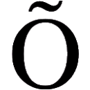 Código ASCII de «Õ» – Letra O mayúscula con tilde