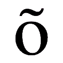 Código ASCII de «õ» – Letra o minúscula con tilde