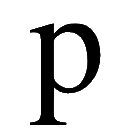 Código ASCII de «p» – Letra p minúscula