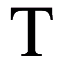 Código ASCII de «T» – Letra T mayúscula