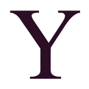 Código ASCII de «Y» – Letra Y mayúscula