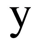 Código ASCII de «y» – Letra y minúscula