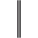 Líneas doble vertical de recuadro gráfico - Dos verticales