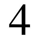 Código ASCII de «4» – Número cuatro