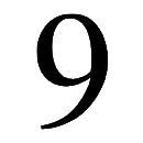Código ASCII de «9» – Número nueve