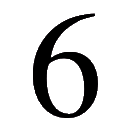 Código ASCII de «6» – Número seis