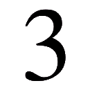 Código ASCII de «3» – Número tres