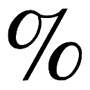 Código ASCII de «%» – Signo de porcentaje – Porciento