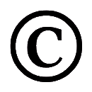 Símbolo Copyright - Derecho de autor